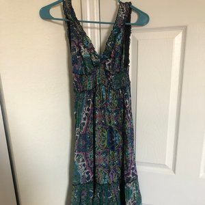 Patterned Maxi Dress